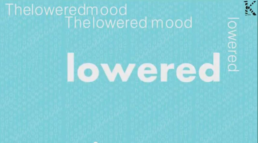 2D Film - The lowered mood