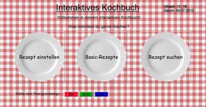 Interaktive Kochbuch