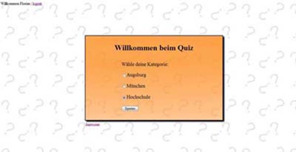 ein Quiz